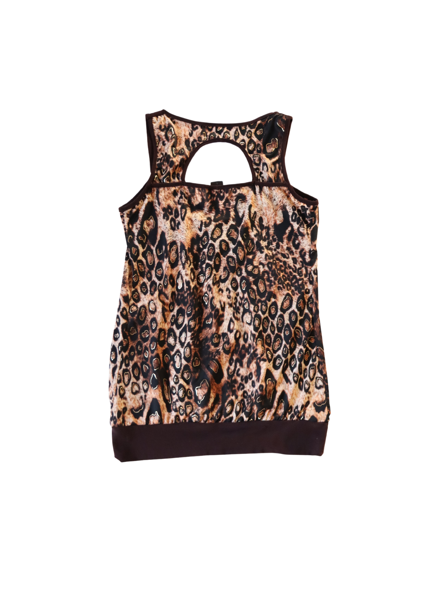 Cheetah Print Singlet | Size L