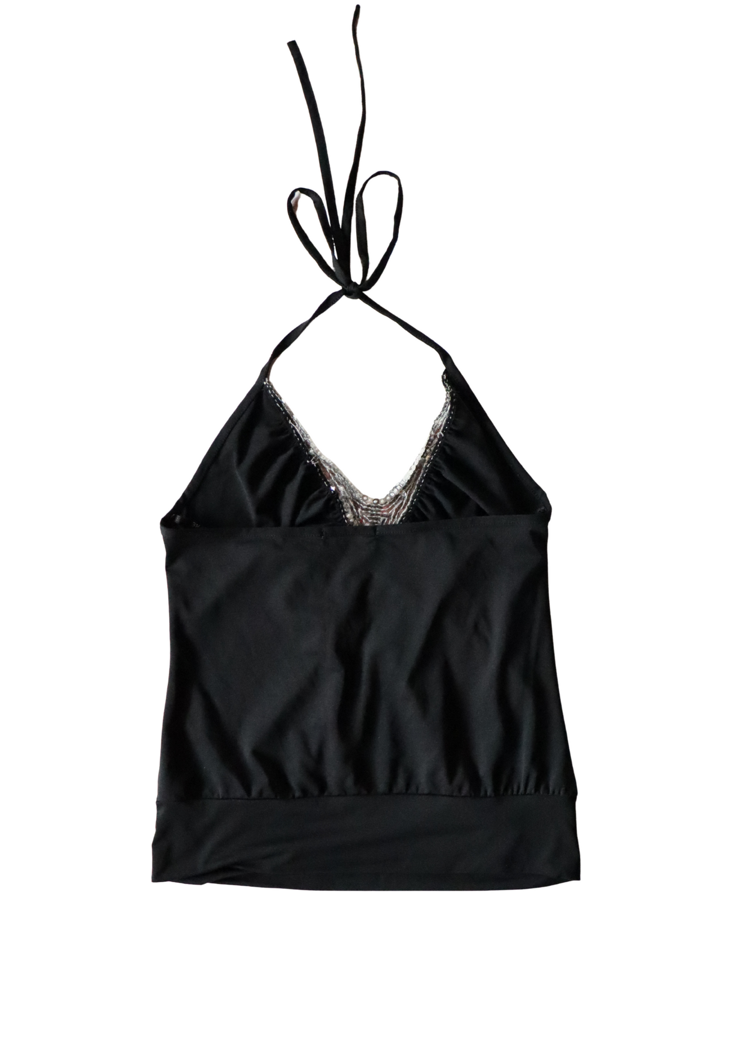 Sequin Halter Top