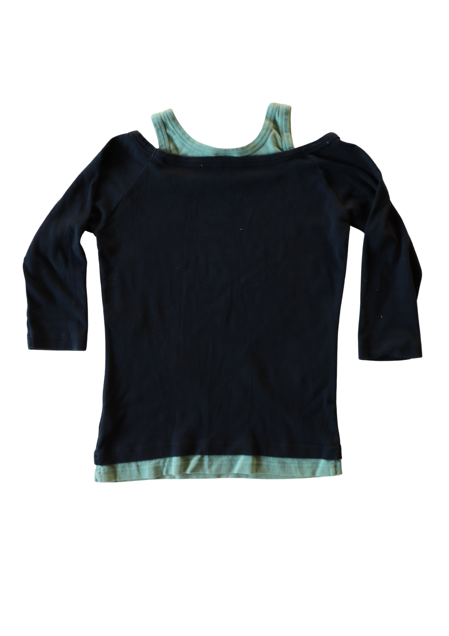 Y2K Layered Jay Jays Longsleeve Top┃Size M