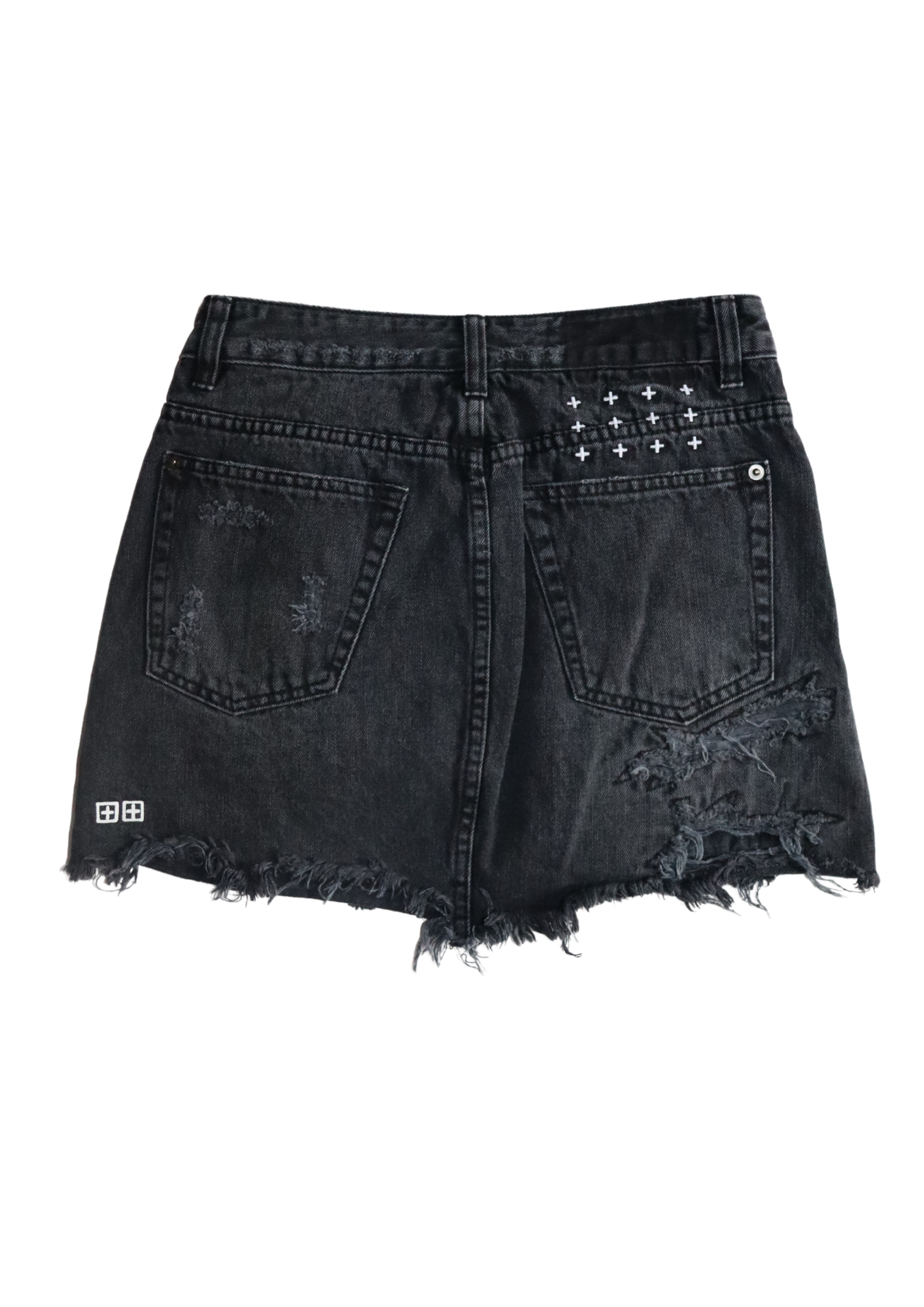 Ksubi Black Mini Skirt┃W25