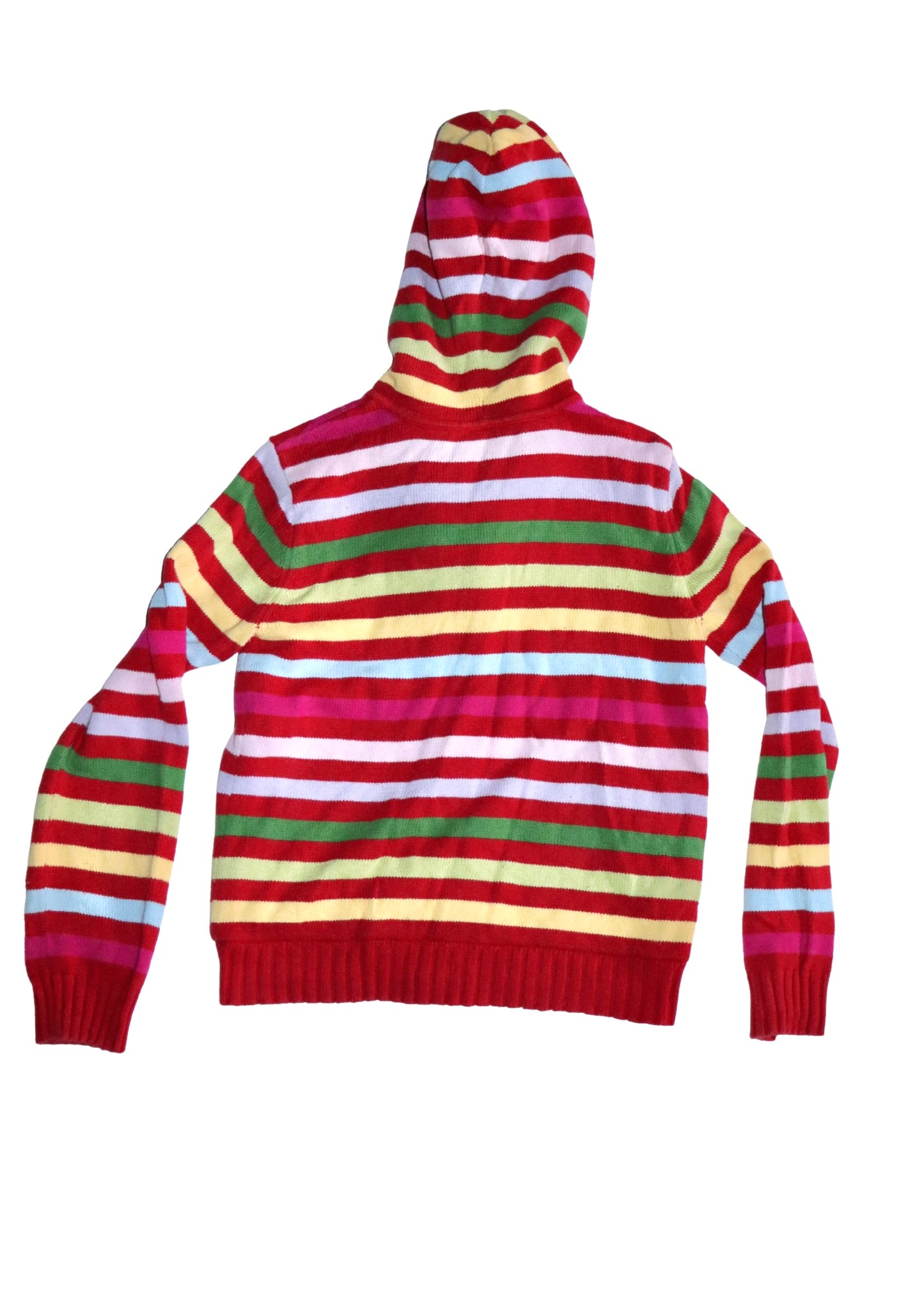 Striped Knit Zip-up Gap Hoody