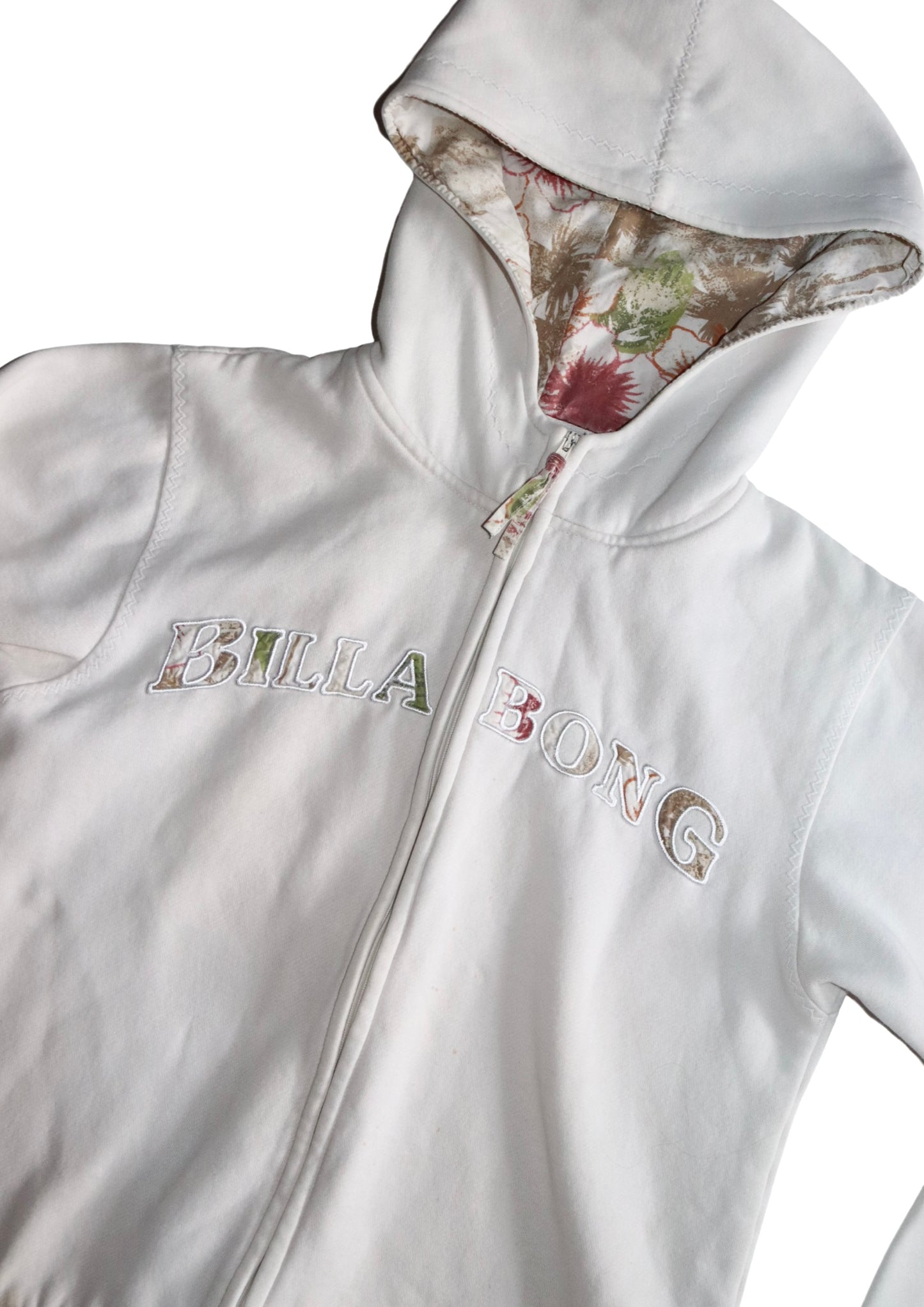 Vintage White Billabong Hoody┃Size 10