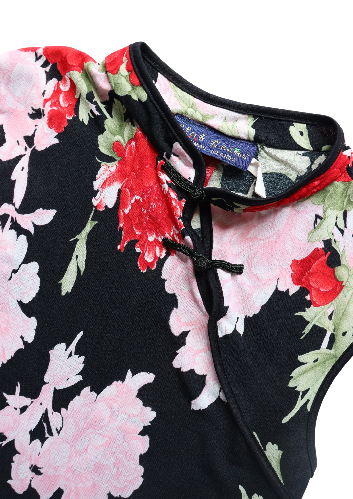 Slighty Sheer Vintage Floral Dress