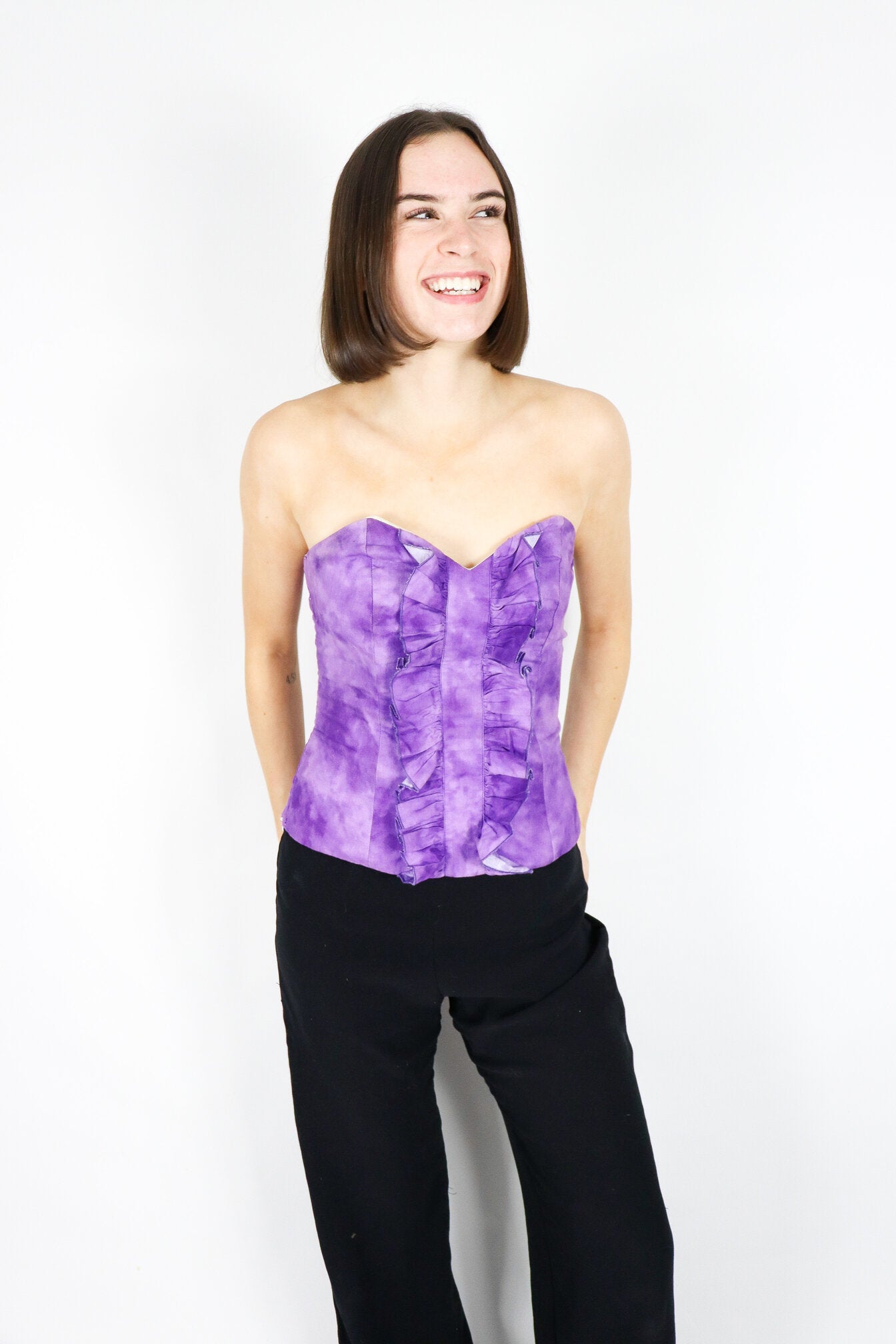 Purple Corset Top