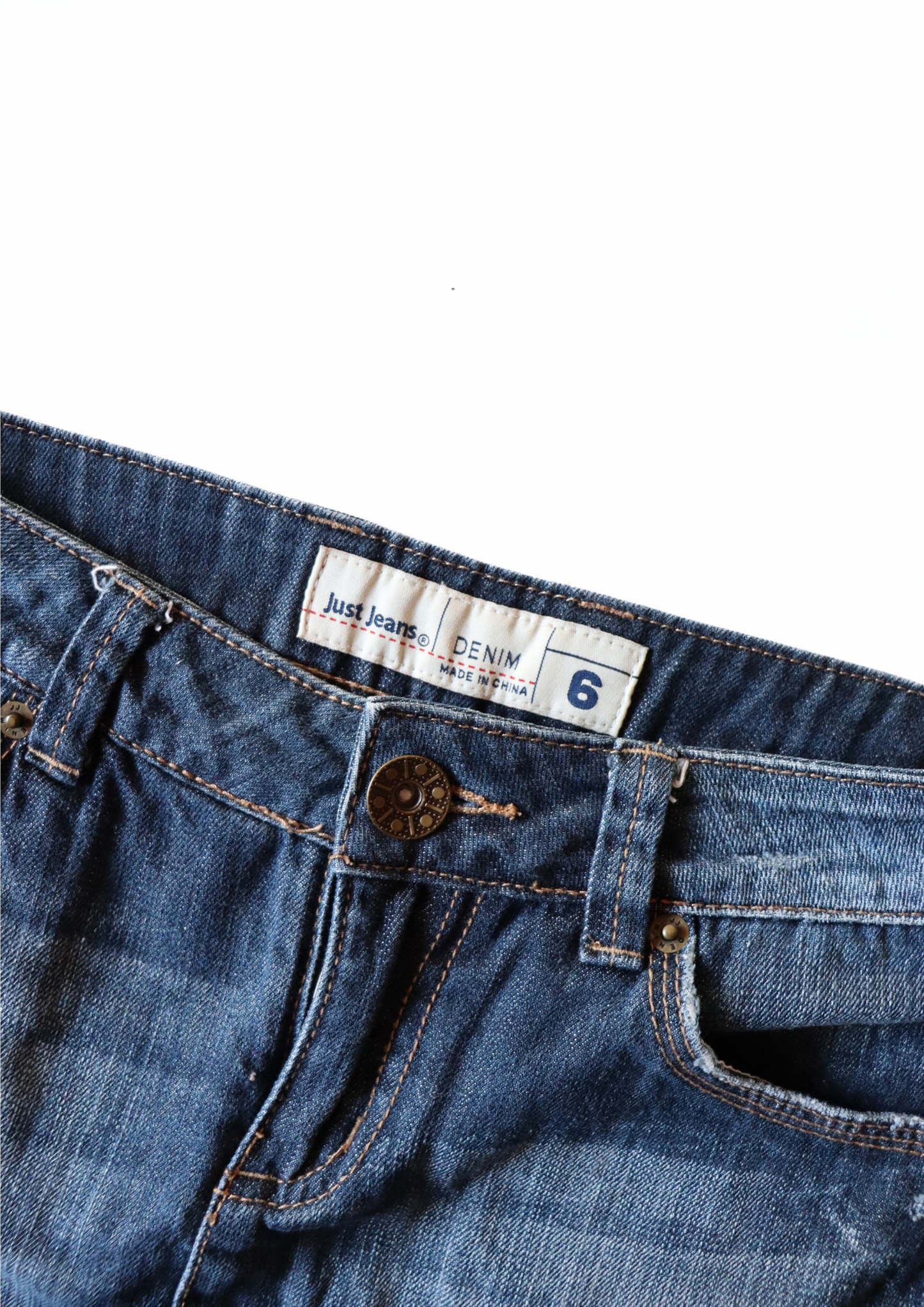 Denim Mini Skirt┃Size 6