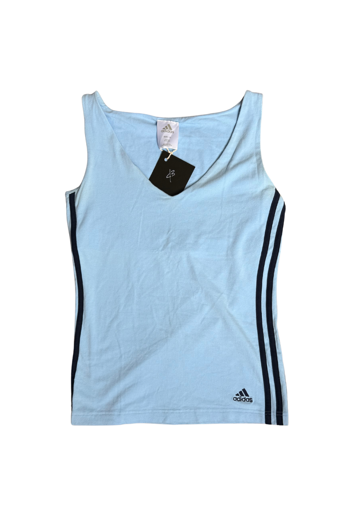 Blue Y2K Adidas Tank┃Size 10