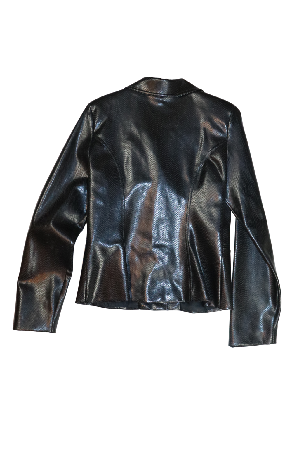 Vintage Pleather Blazer┃Size 12