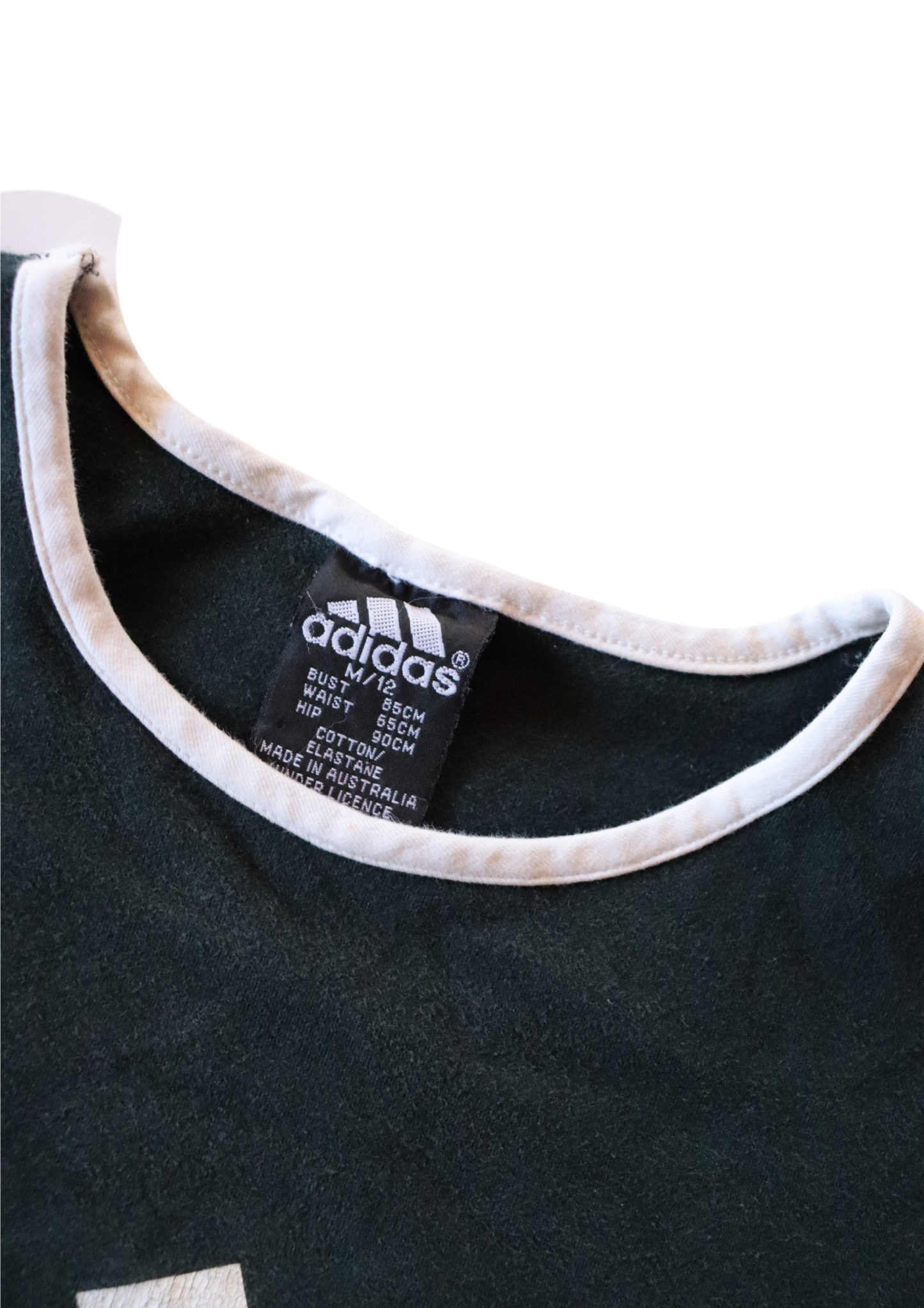 Vintage Black Adidas Baby Tee┃Size M