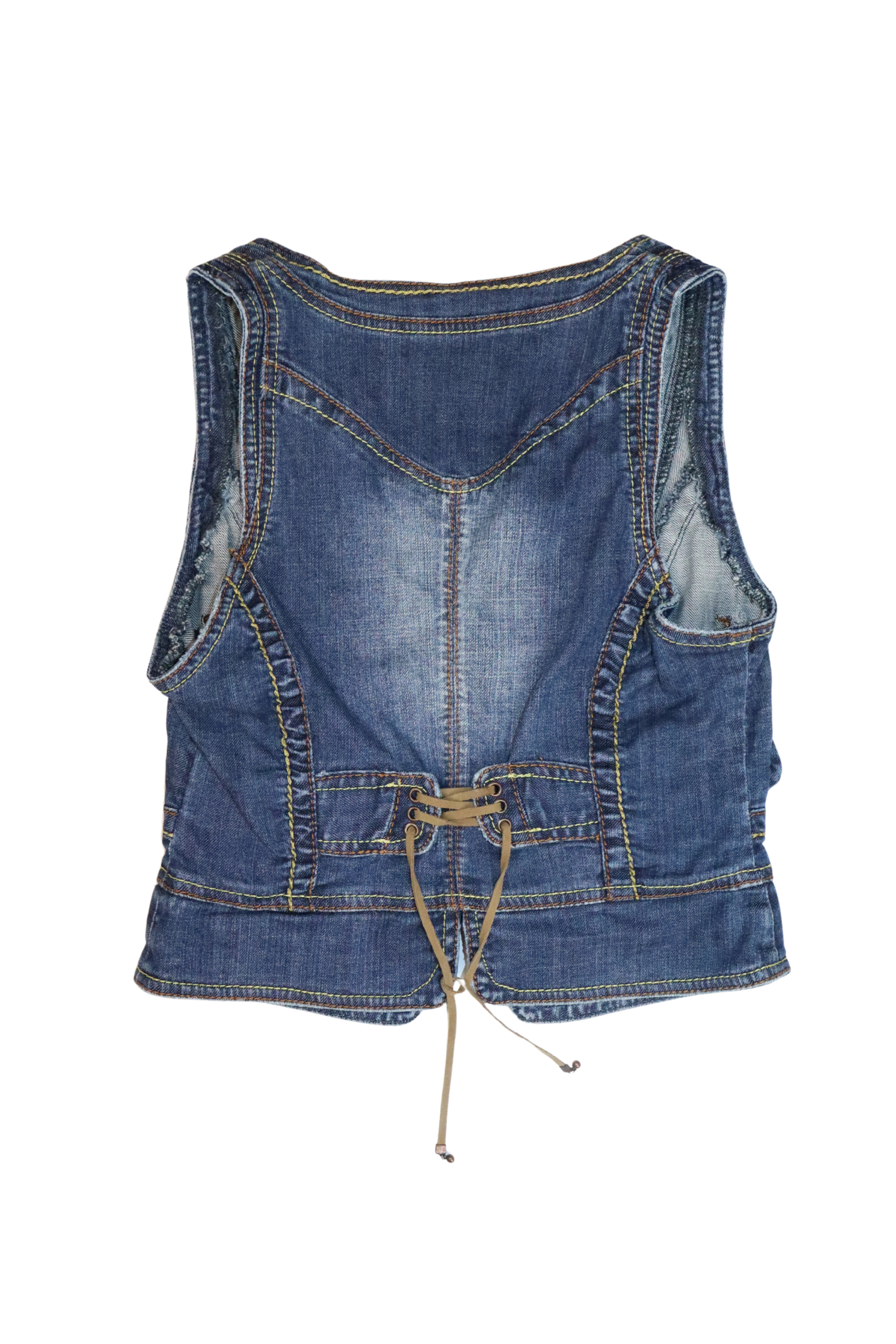 Y2K Denim Vest