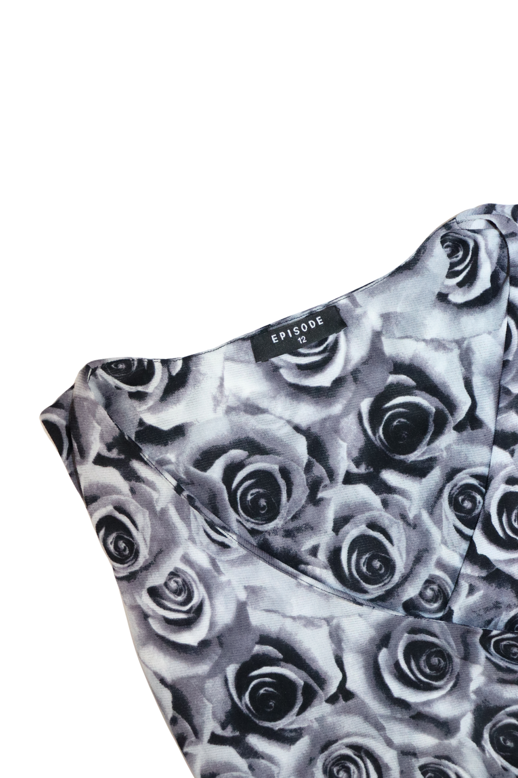 Vintage Grey Rose Tank┃Size 12