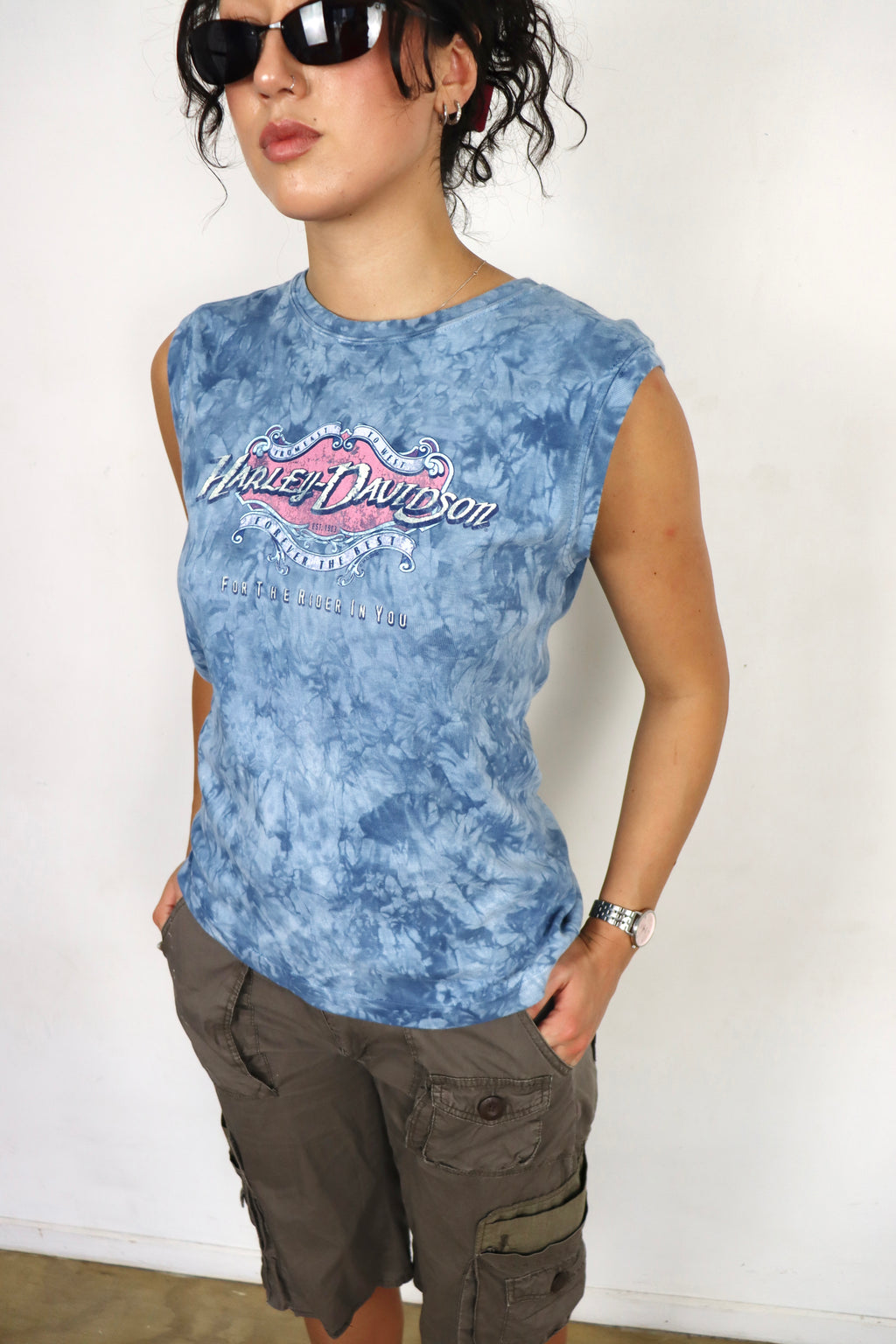 Vintage Harley Davidson Tank┃Size L