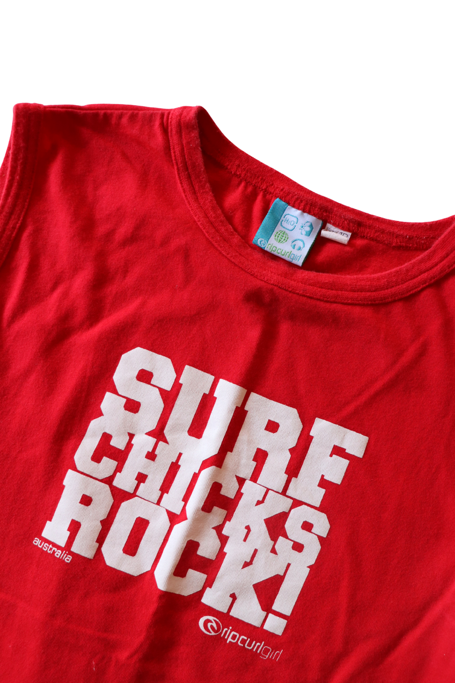 90s Ripcurl Surf Chicks Rock Tank┃Size 10