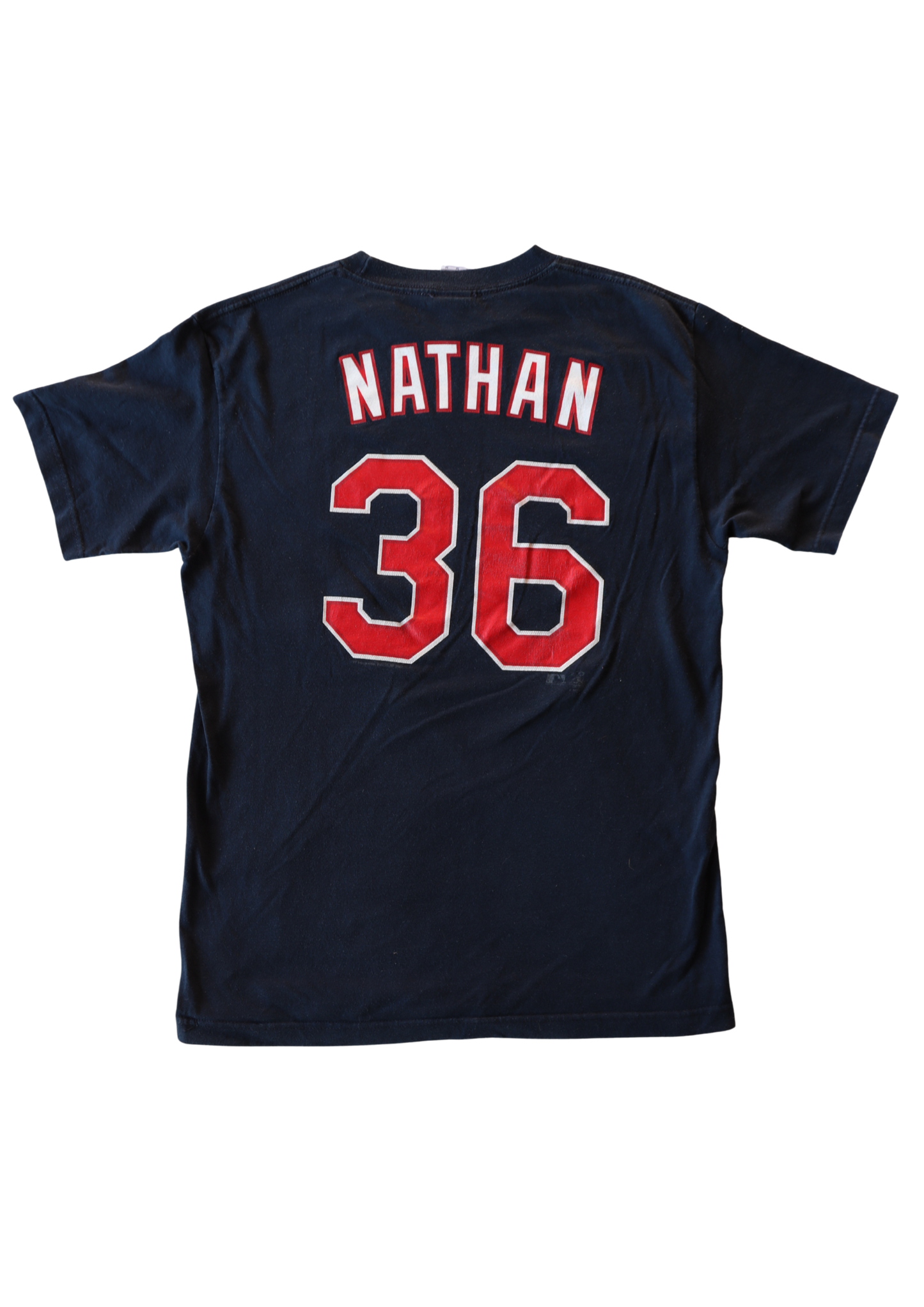 Vintage Twins 36 Navy Tee┃Size M