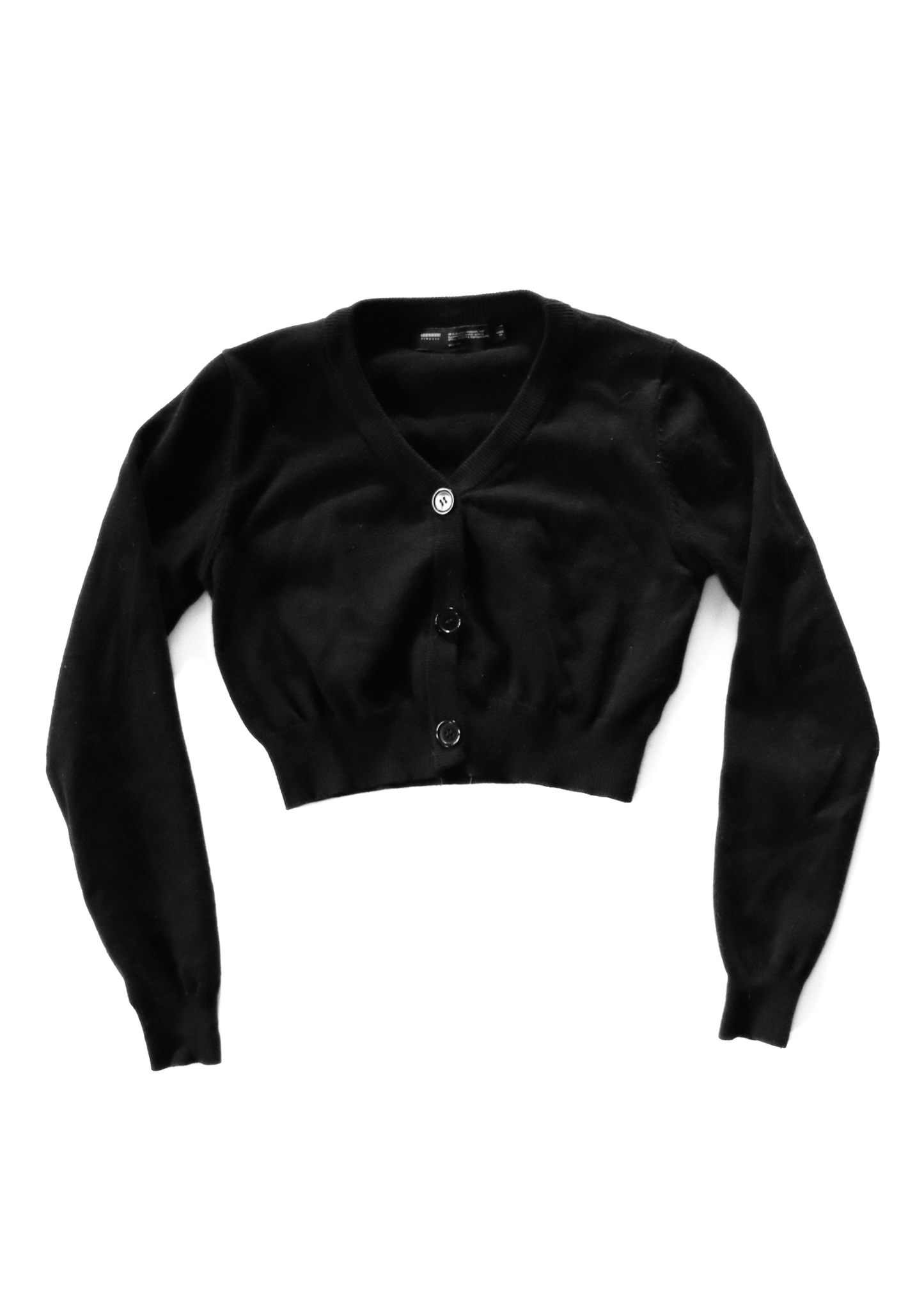 Black Cropped Cardigan┃Size XS