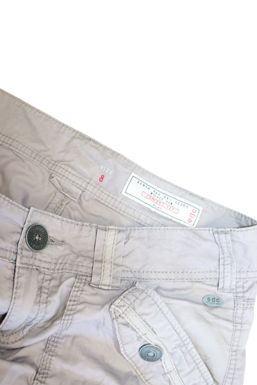 Brown Cargo Low Rise Pants┃Size 8