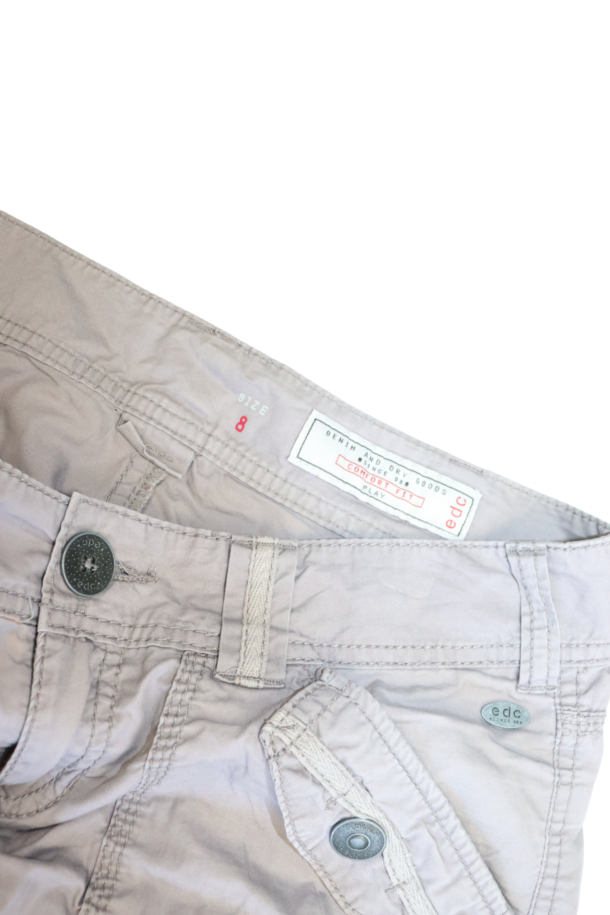 Brown Cargo Low Rise Pants┃Size 8