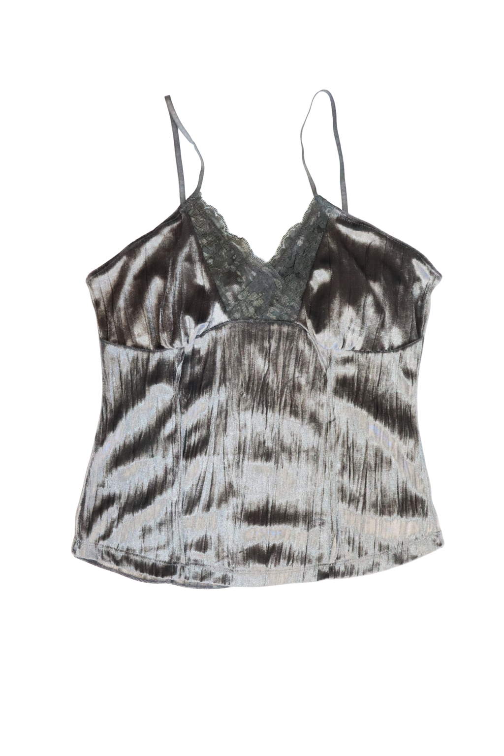 Grey Y2K Singlet┃Size S