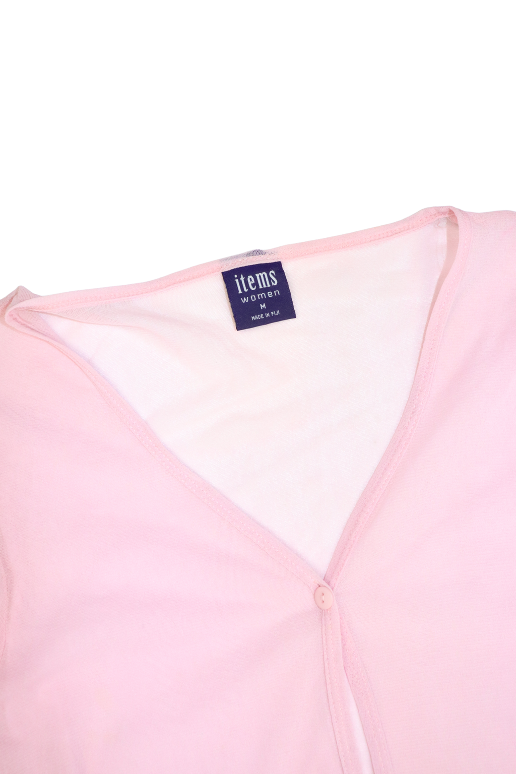 Sheer Pink Vintage Top┃Size M