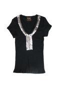 90s Garage Sequin Top┃Size L