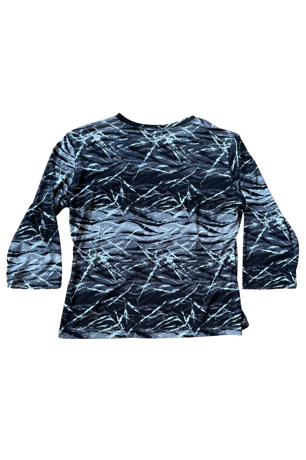 Vintage Spiral 3/4 Sleeve Top