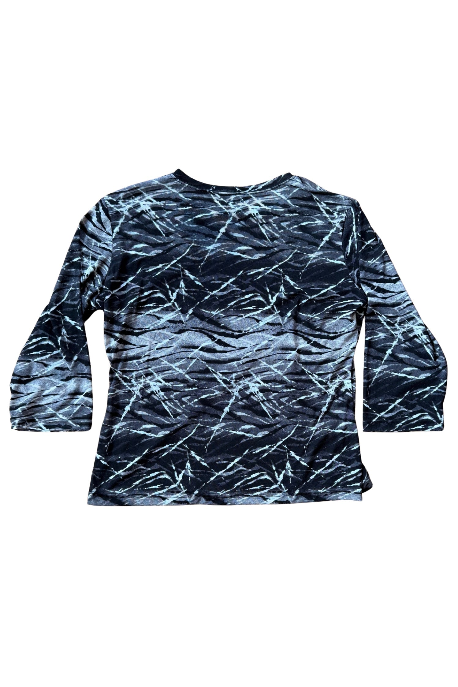 Vintage Spiral 3/4 Sleeve Top