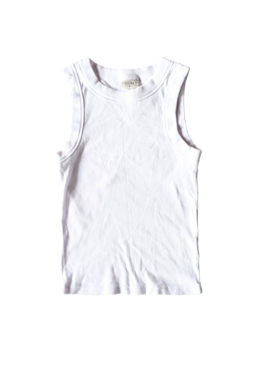 Locale White Tank Top┃Size 8