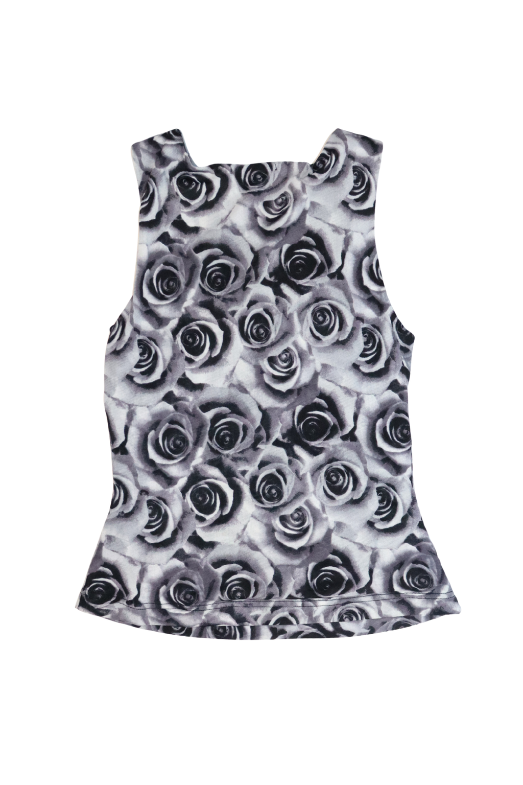 Vintage Grey Rose Tank┃Size 12