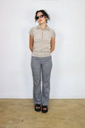 Y2K Plaid Low Rise Dresspants┃Size 8