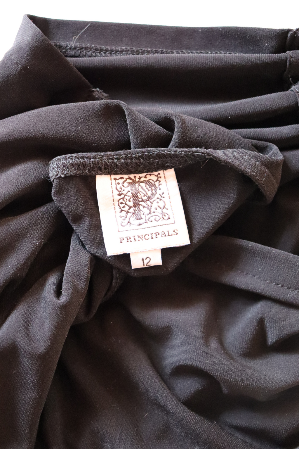 Black Beaded Halterneck┃Size 12