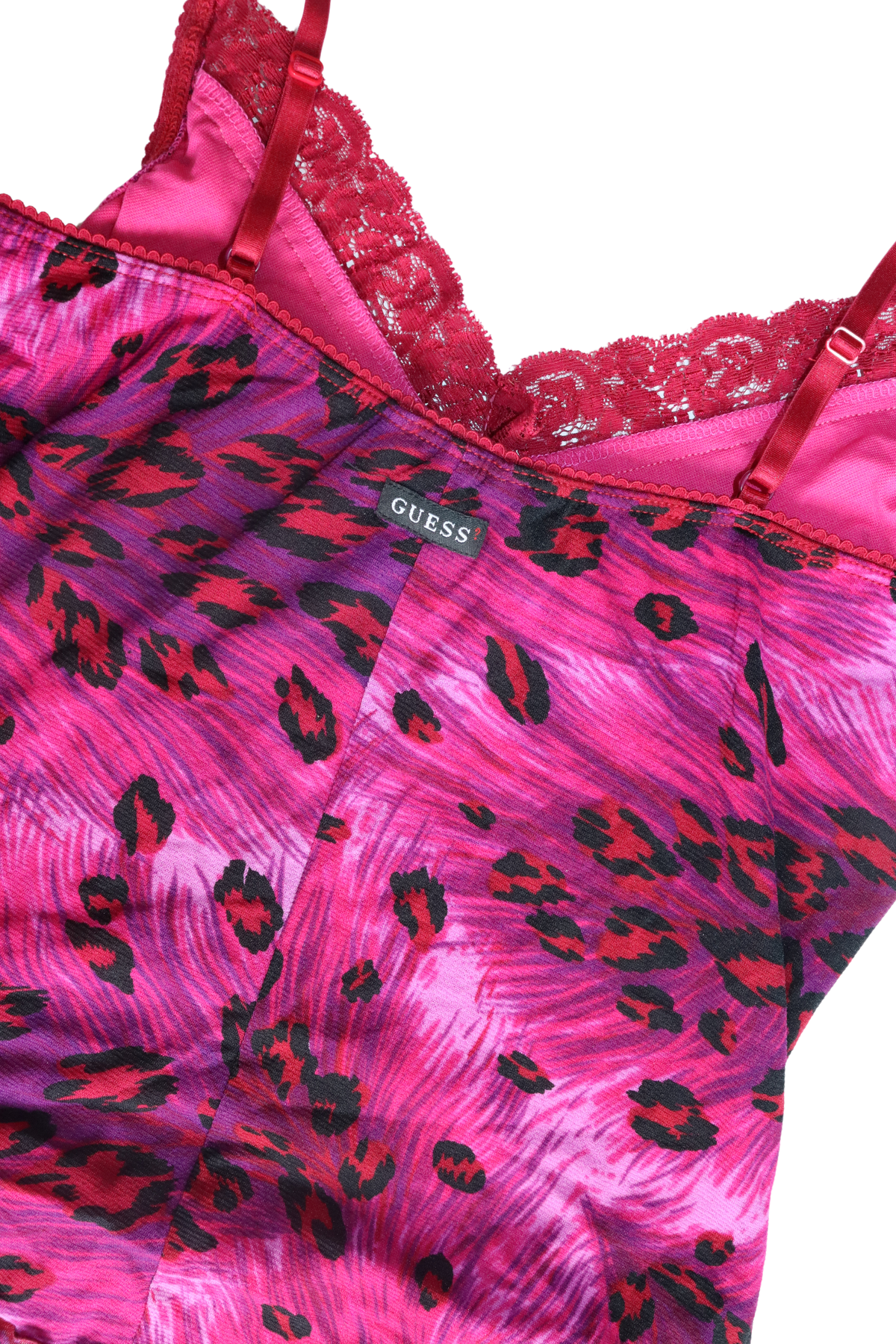 90s Guess Pink and Purple Singlet┃Size M