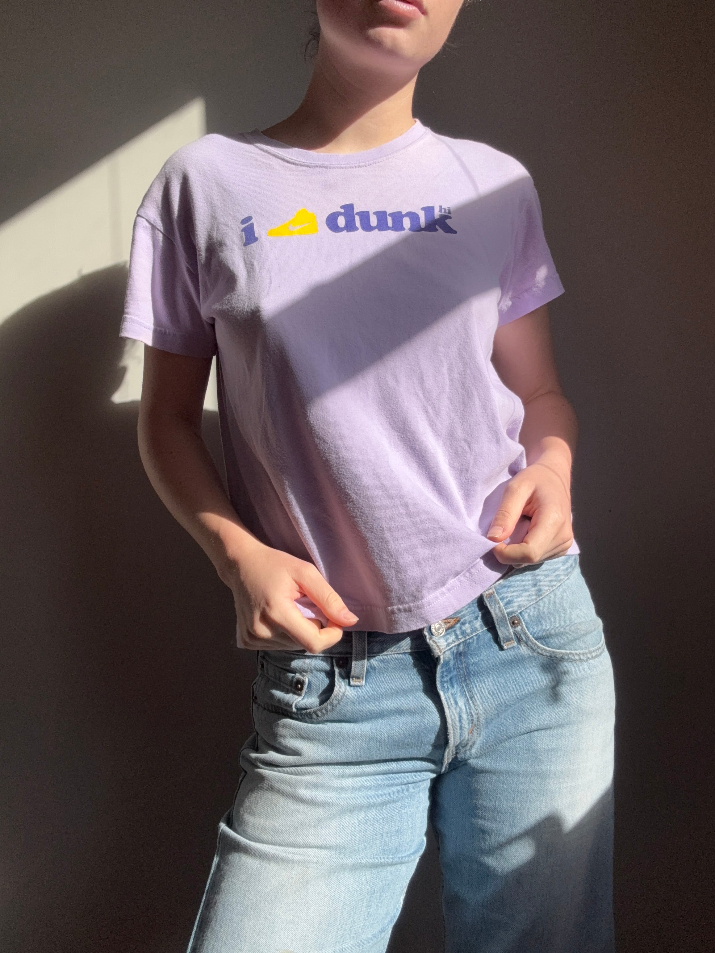 Purple Nike Dunk Tee | Size M