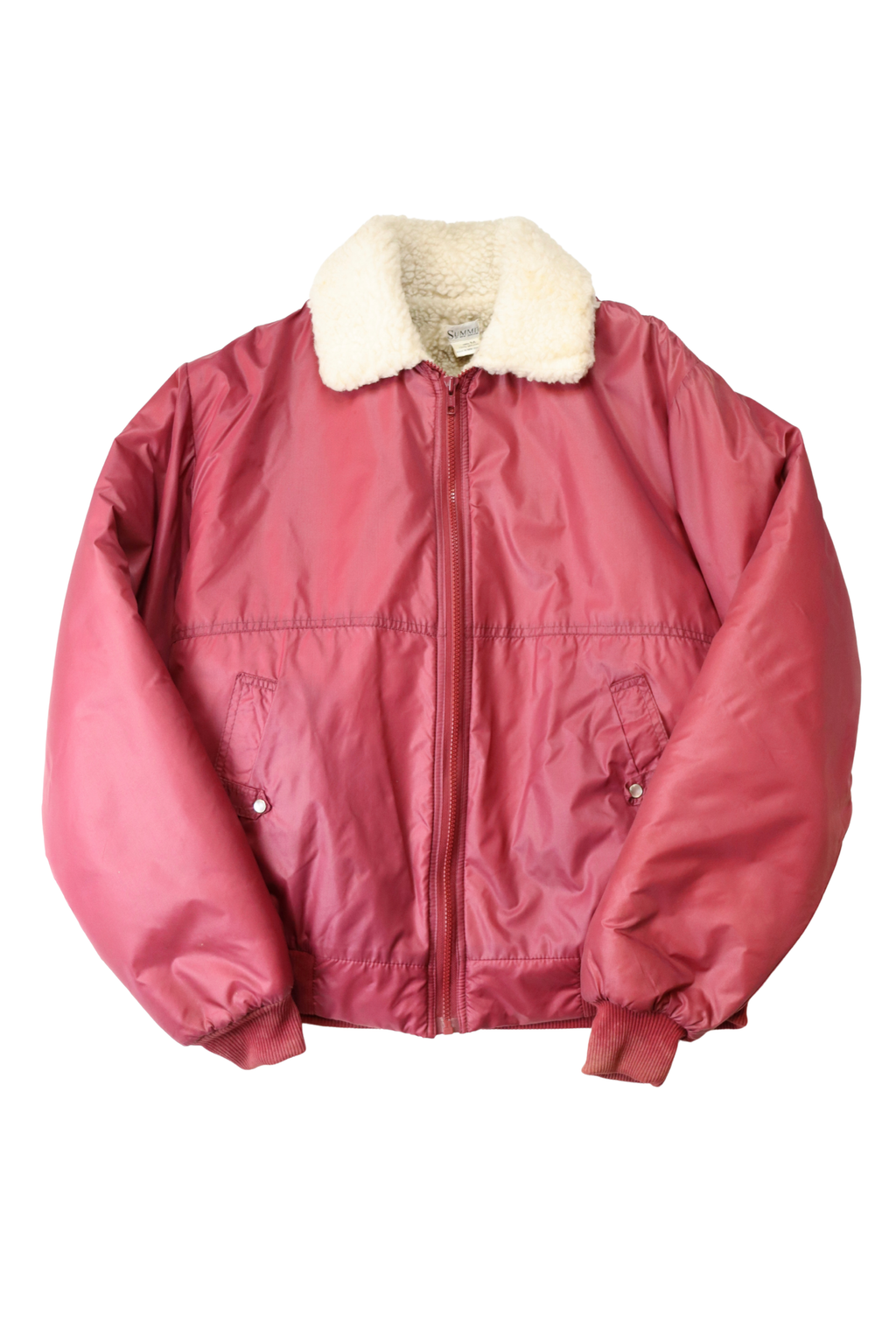 Vintage Red Bomber┃Size M