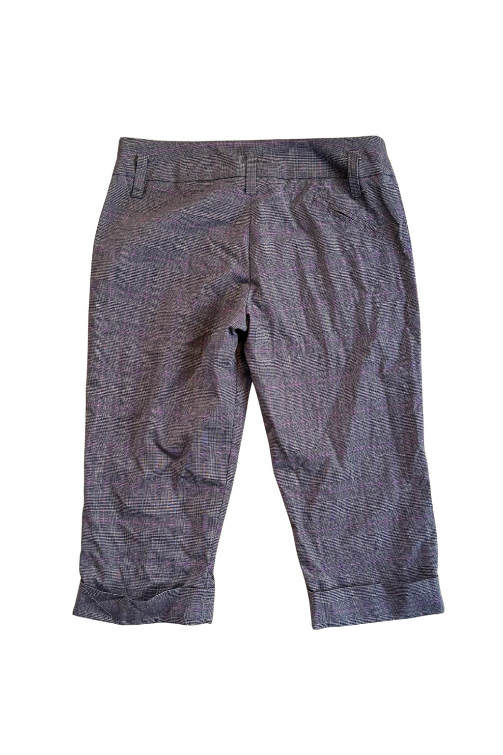 Y2K Brown 3/4 Pants┃Size XS