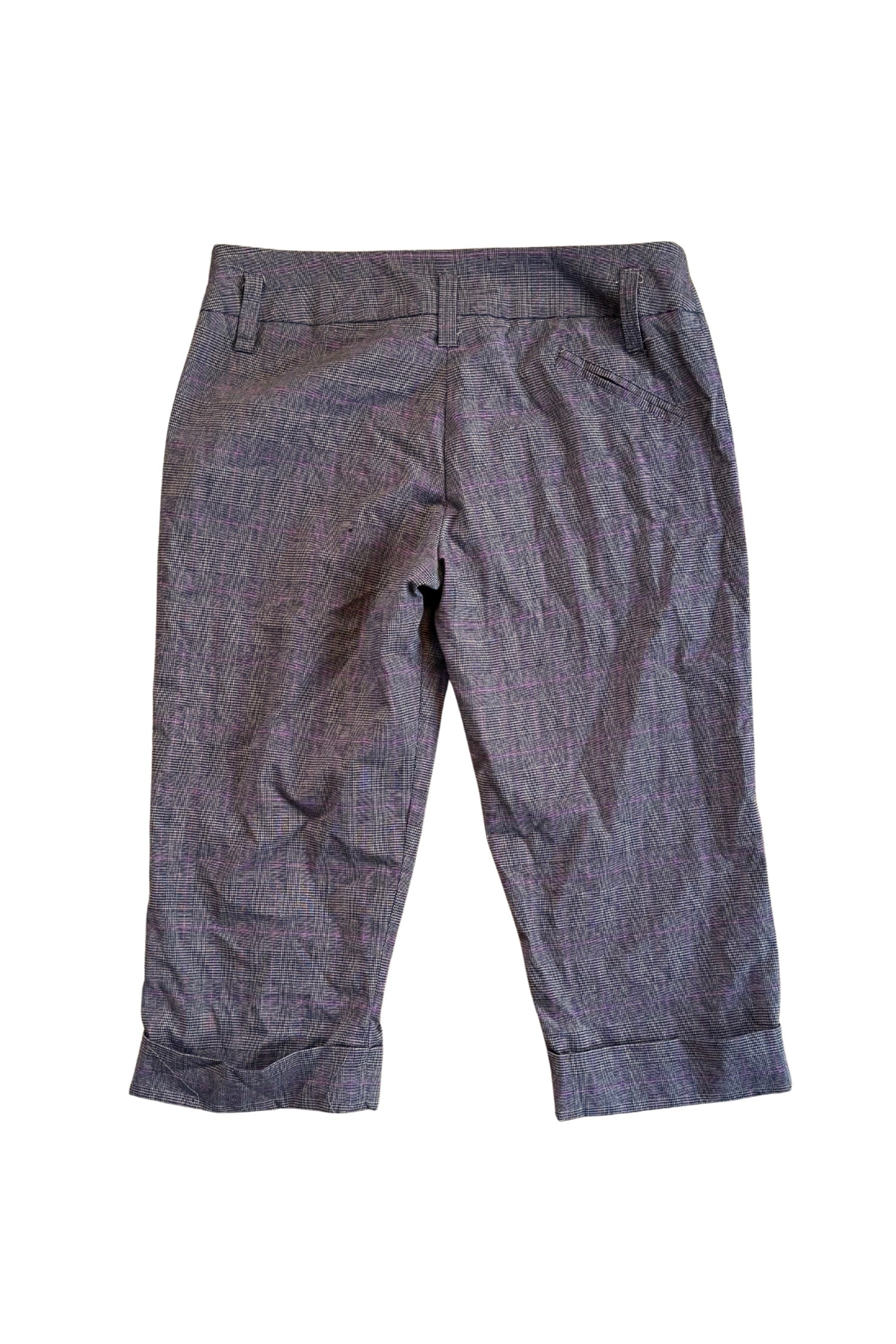 Y2K Brown 3/4 Pants┃Size XS