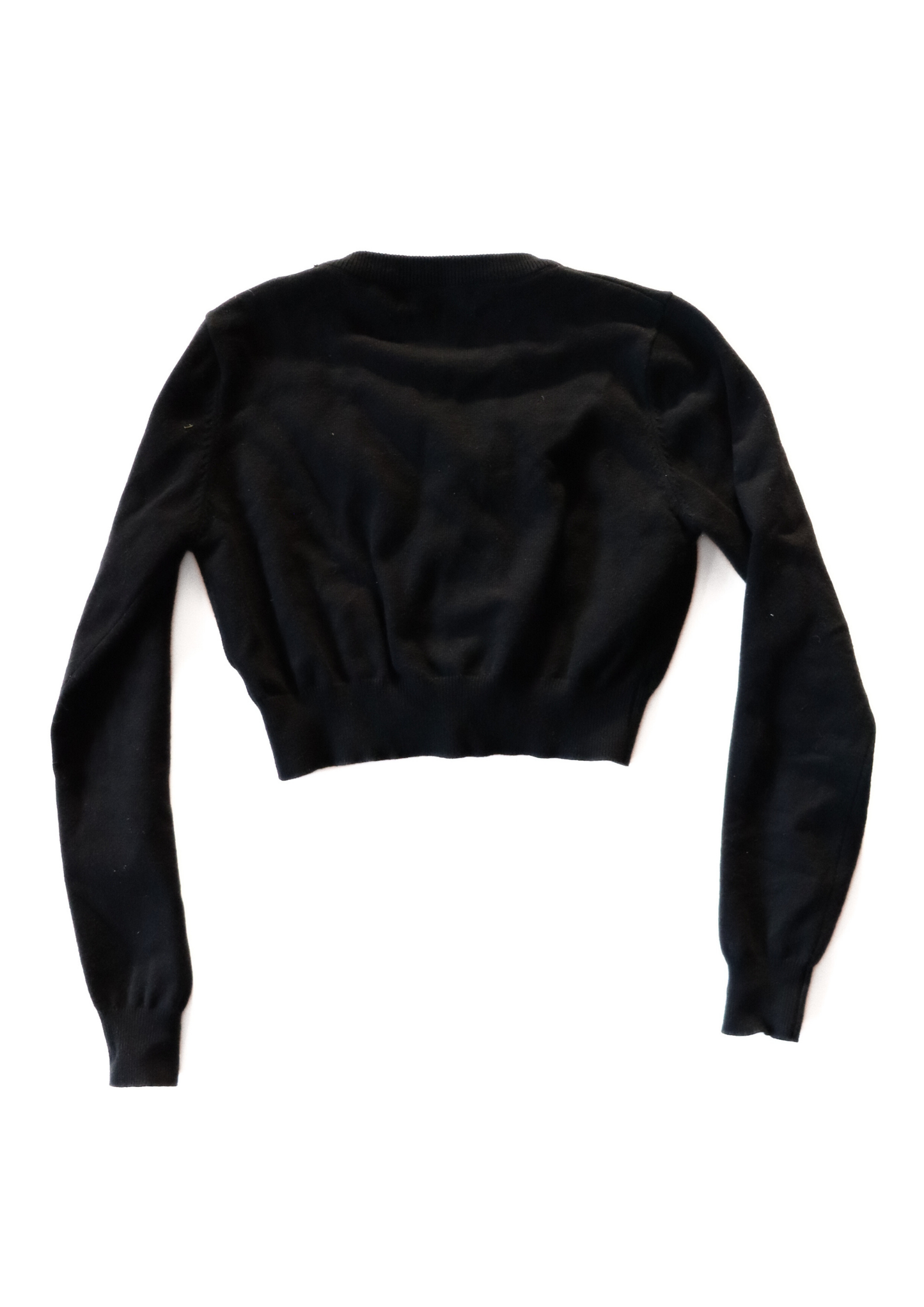 Black Cropped Cardigan┃Size XS