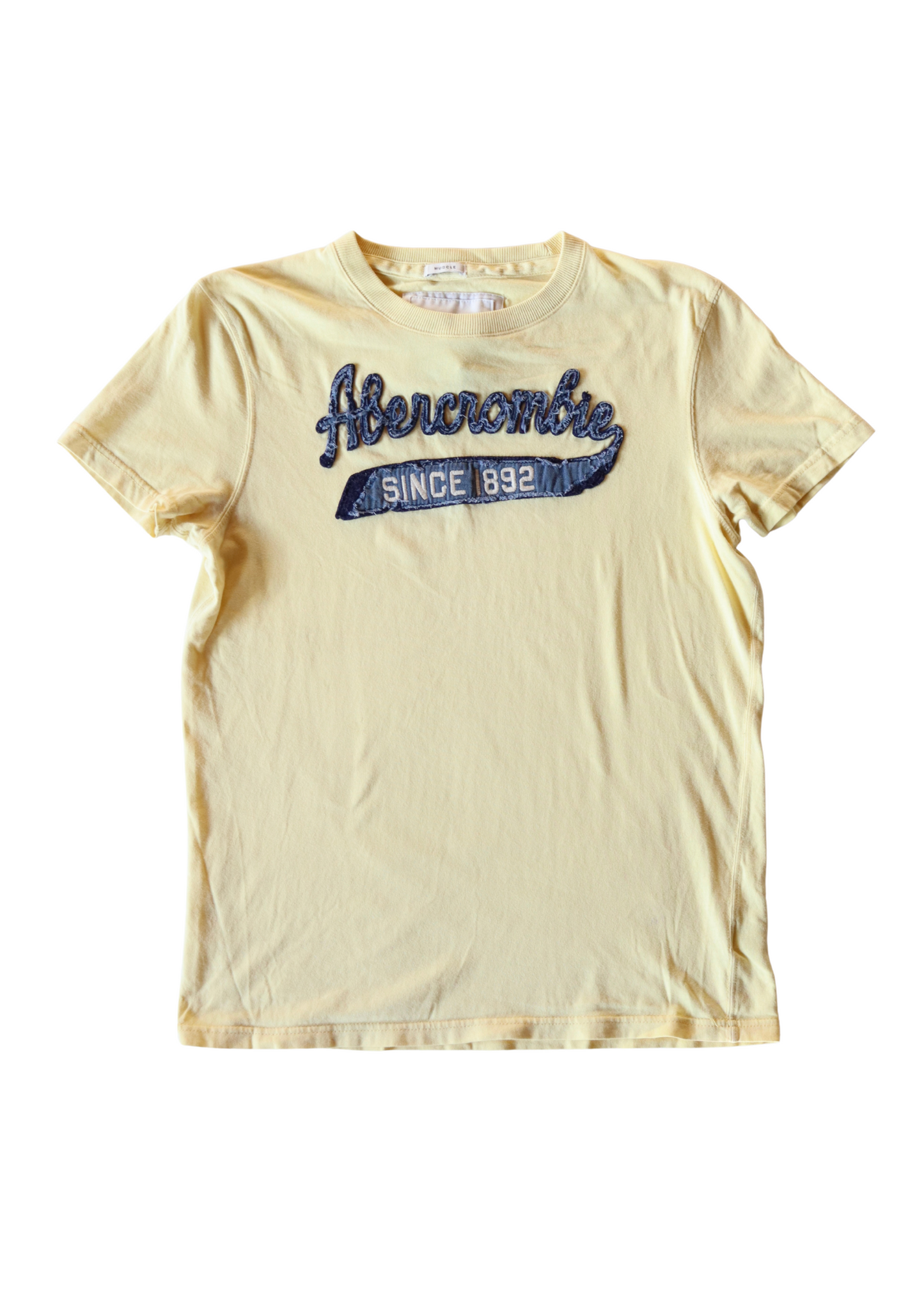 Yellow Abercrombie & Fitch Tee┃Size M