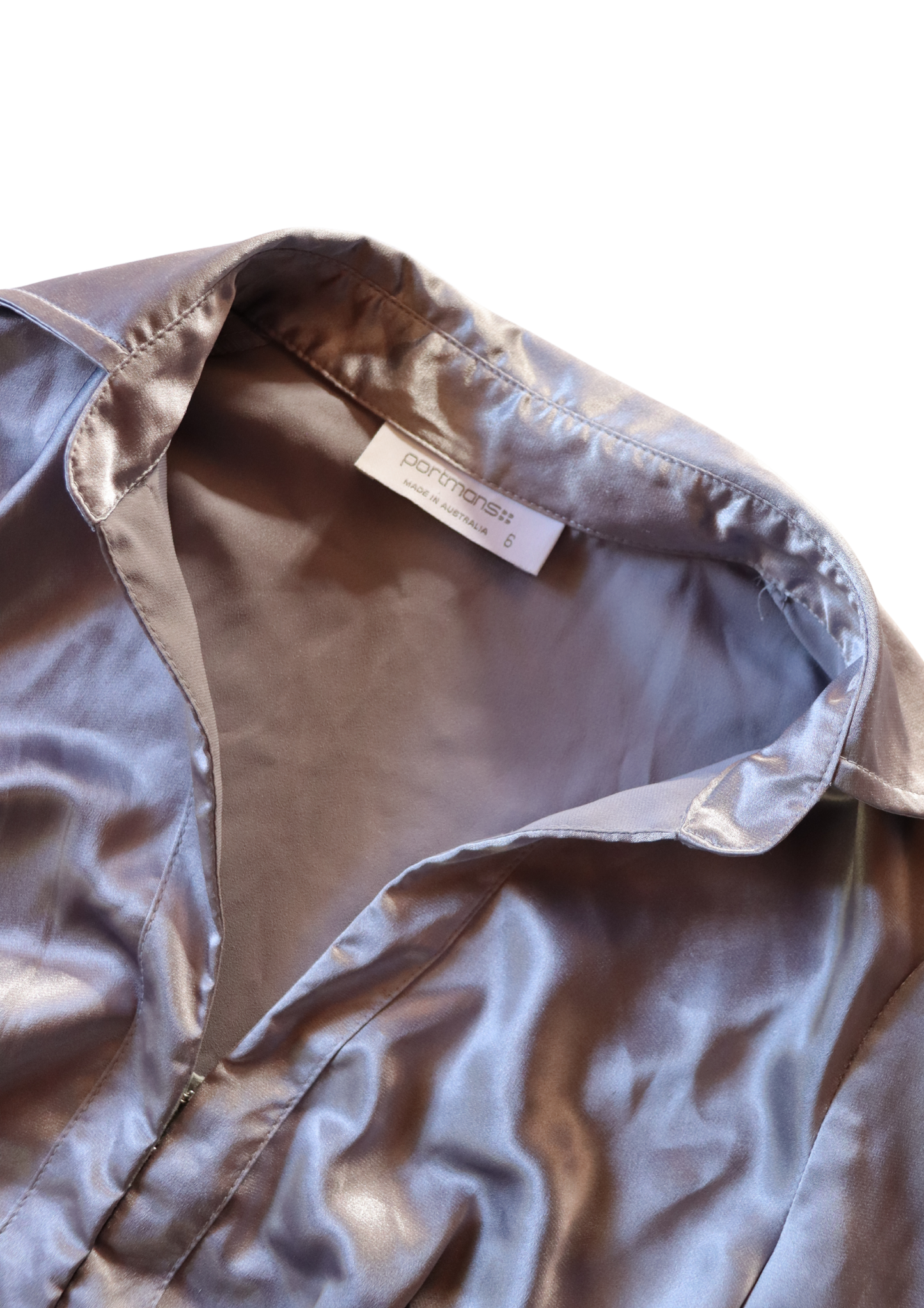 Satin Corset Style Shirt┃Size 6