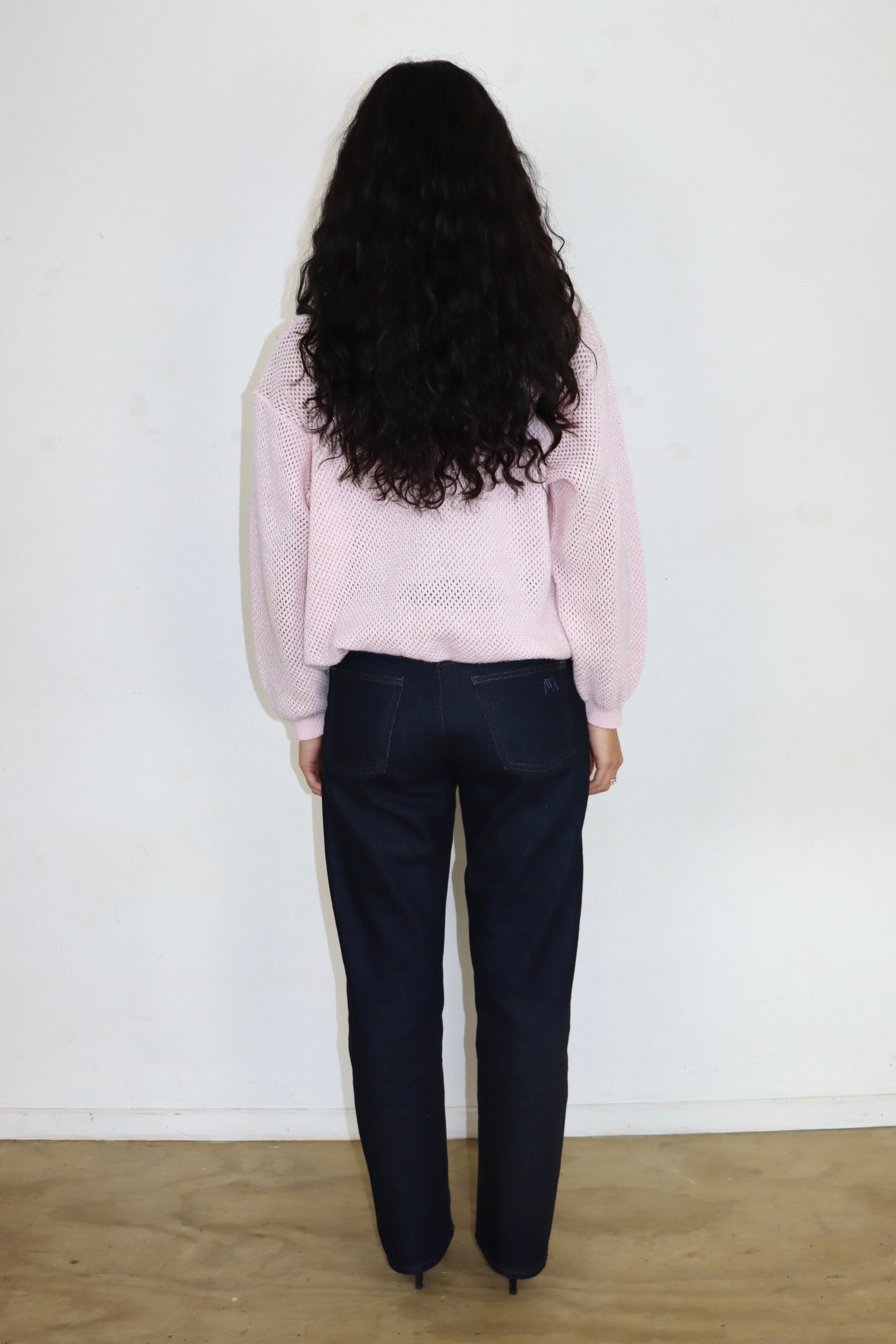 Pink Bow Knit