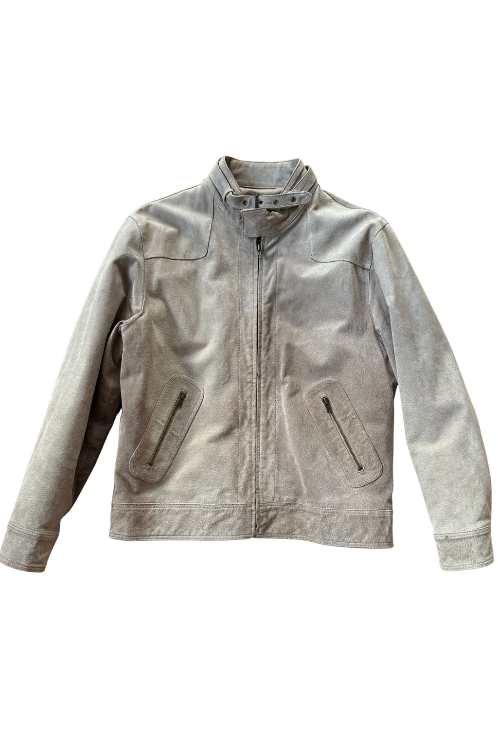 Beige Vintage Suede Jacket┃Size M