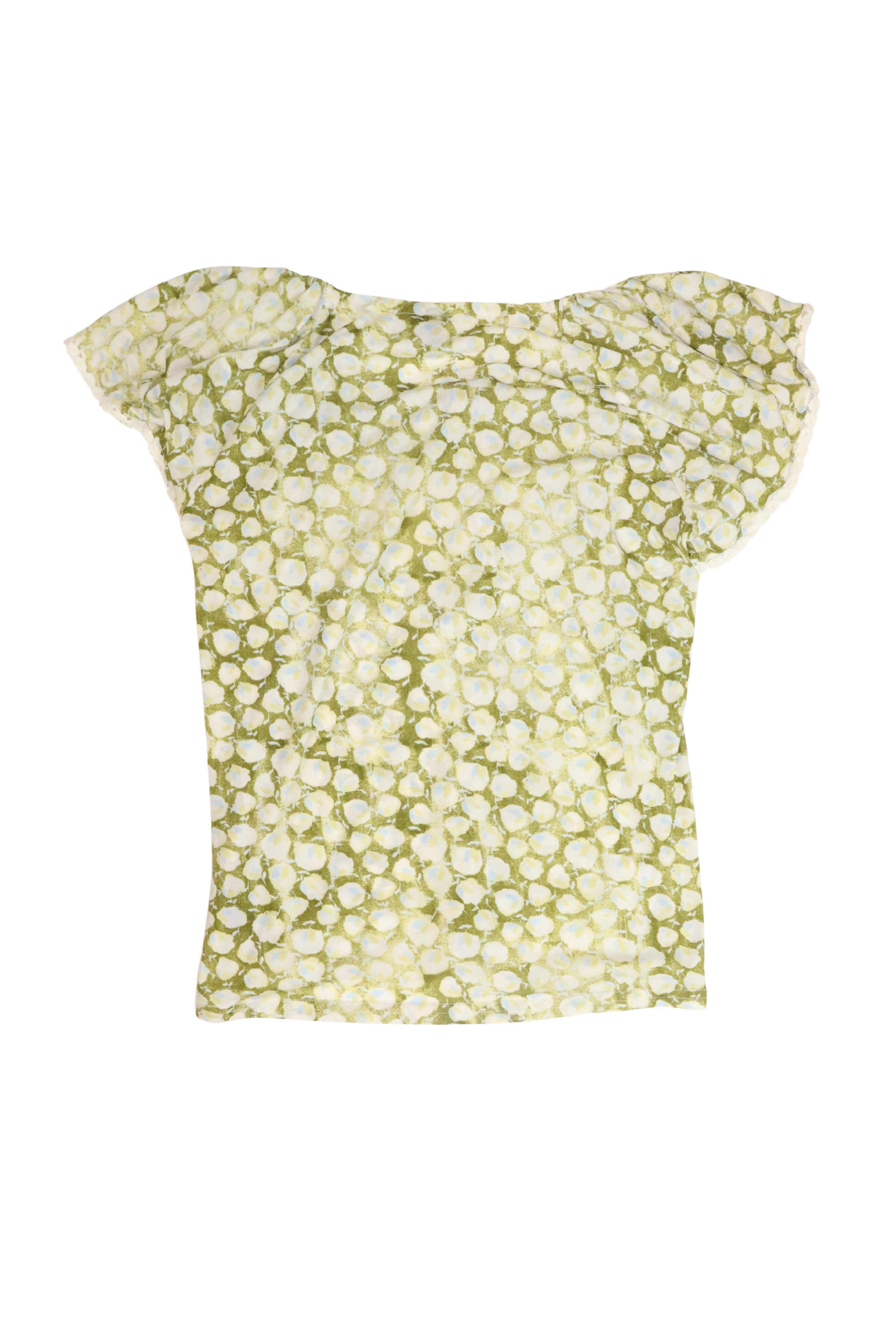 Green Drawstring Top┃Size M