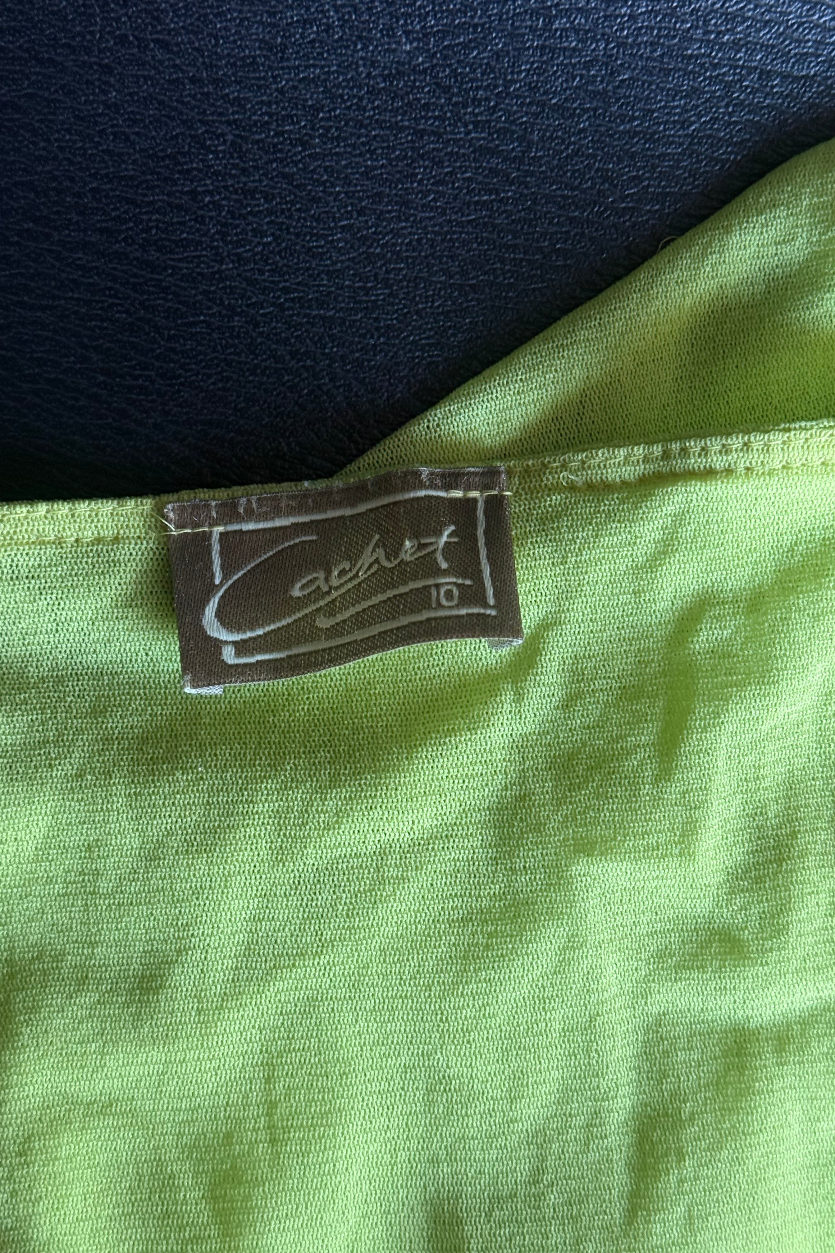 Green V Neck Top┃Size 10