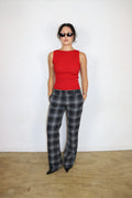 Plaid Low Rise Y2K Dresspants┃Size 10