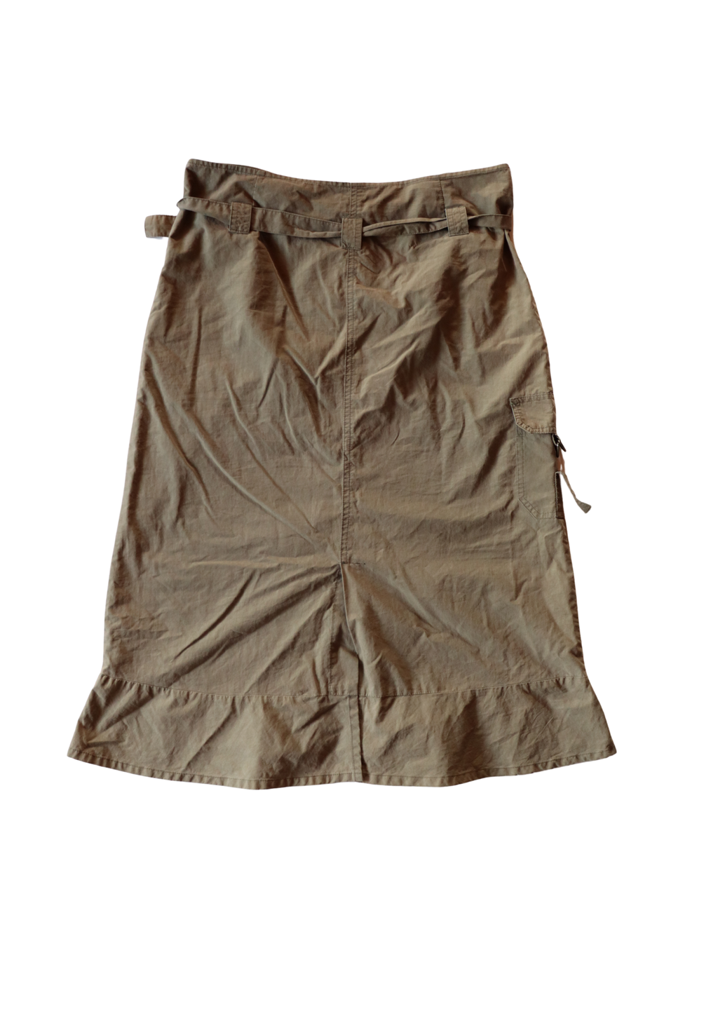 Vintage Green Cargo Skirt┃Size 12