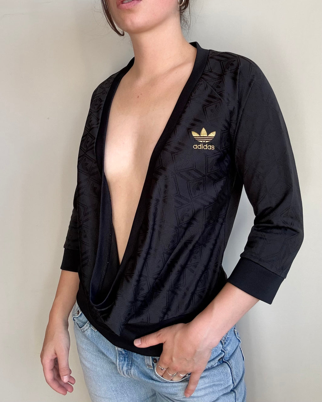 Plunge Adidas Black Longsleeve