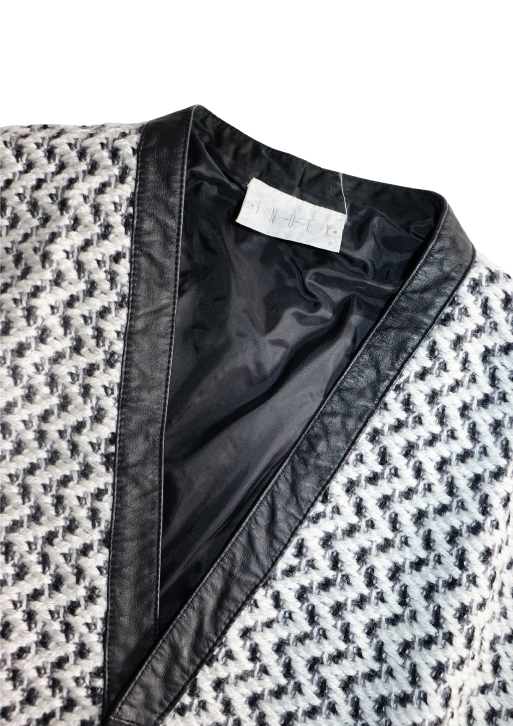 Vintage Black and White Bomber┃Size M