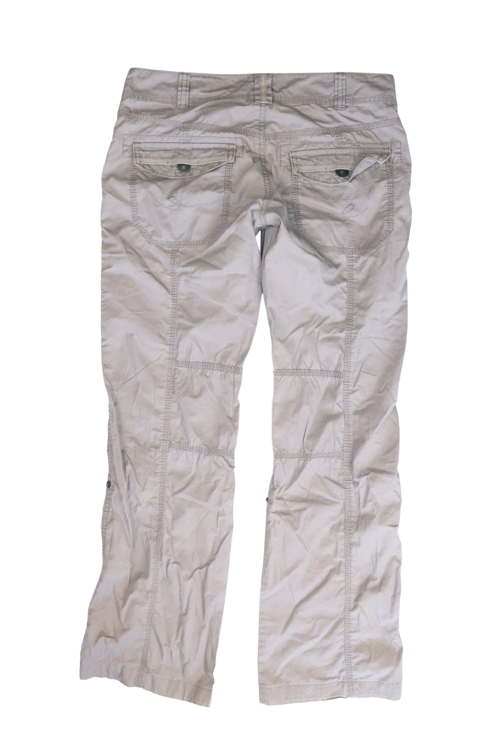 Brown Cargo Low Rise Pants┃Size 8