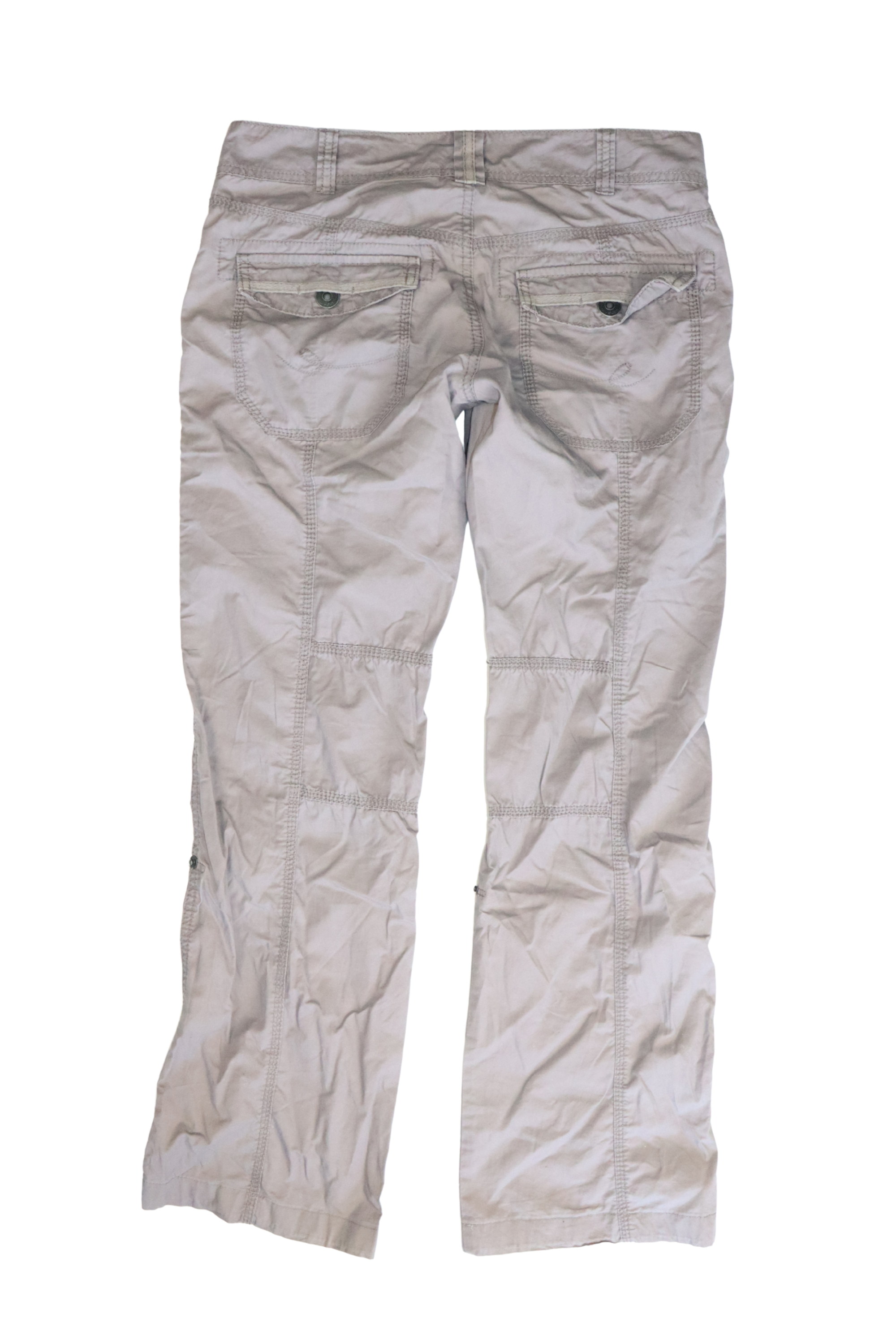 Brown Cargo Low Rise Pants┃Size 8