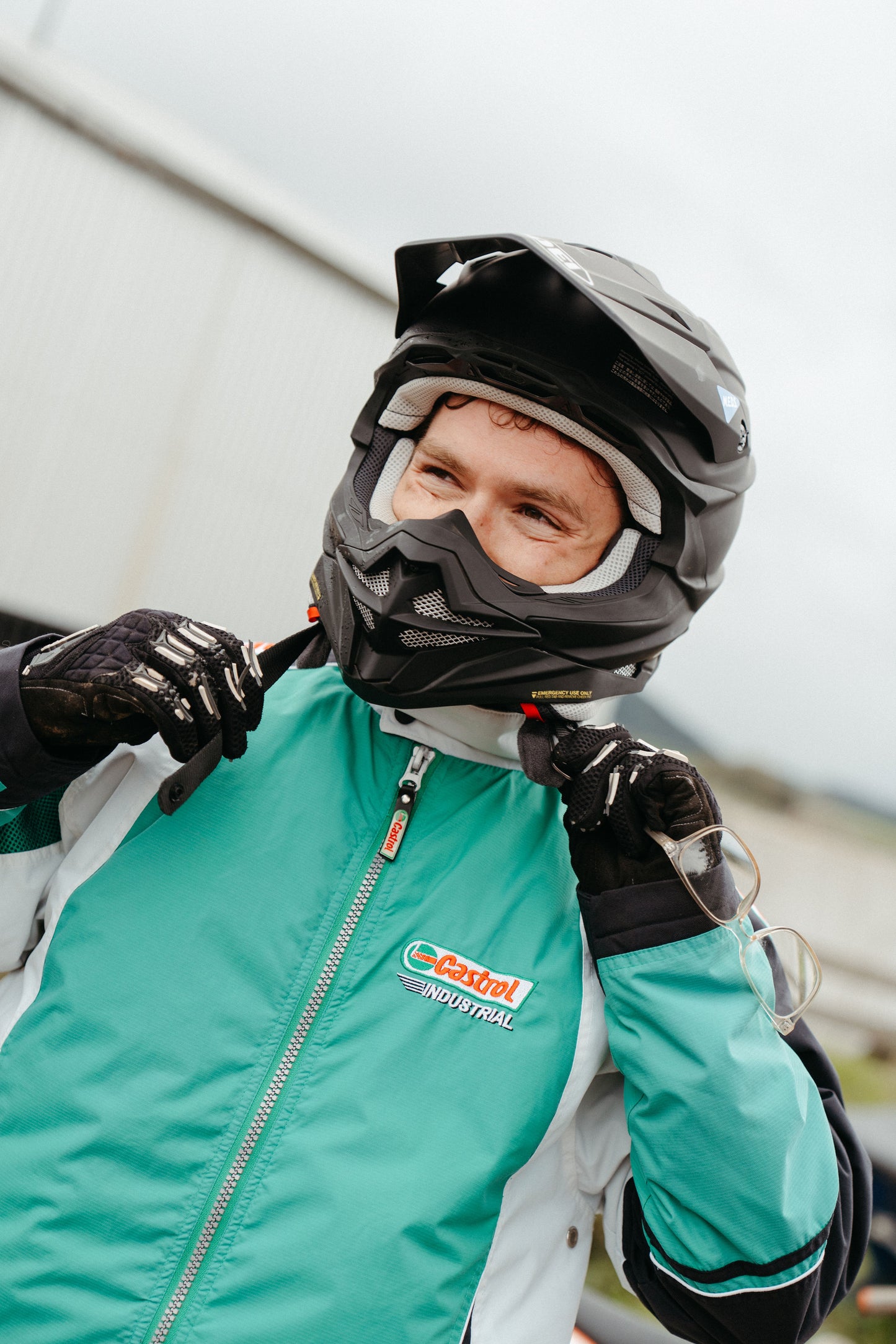 Vintage Green Castrol Jacket┃Size XL