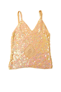 Cream Singlet Top