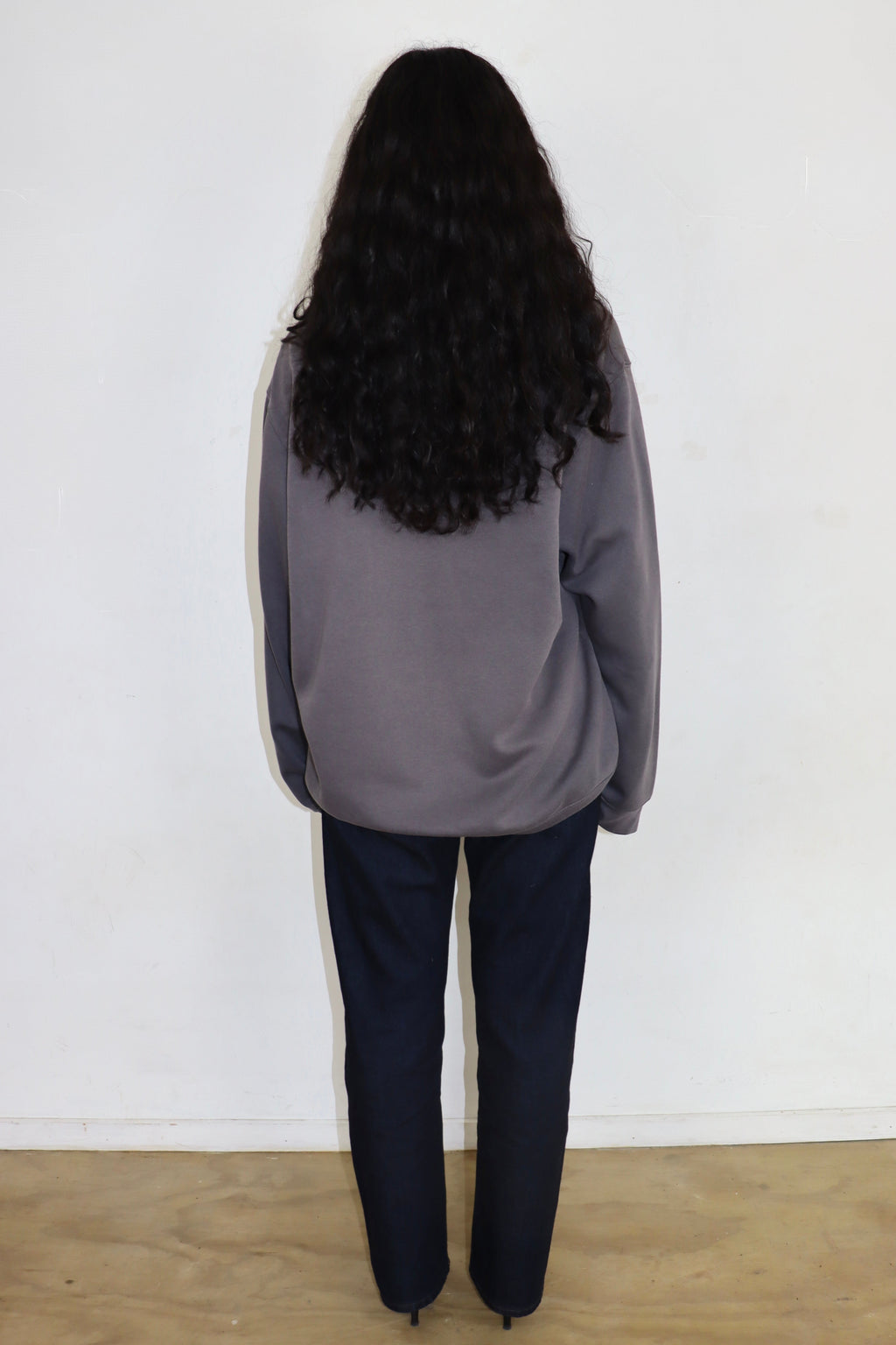 Vintage Grey Adidas Crew┃Size XL